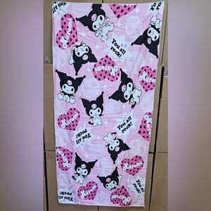Kuromi beach towels